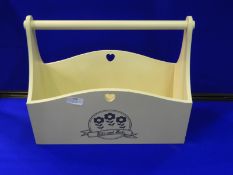 Wooden "Bits & Bobs" Carry Box