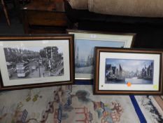 Four Assorted Prints Including Two by Jack Rigg, H