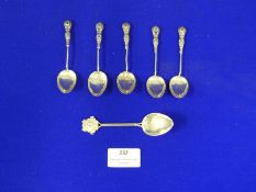 Six Assorted Silver Spoons ~44.8g total