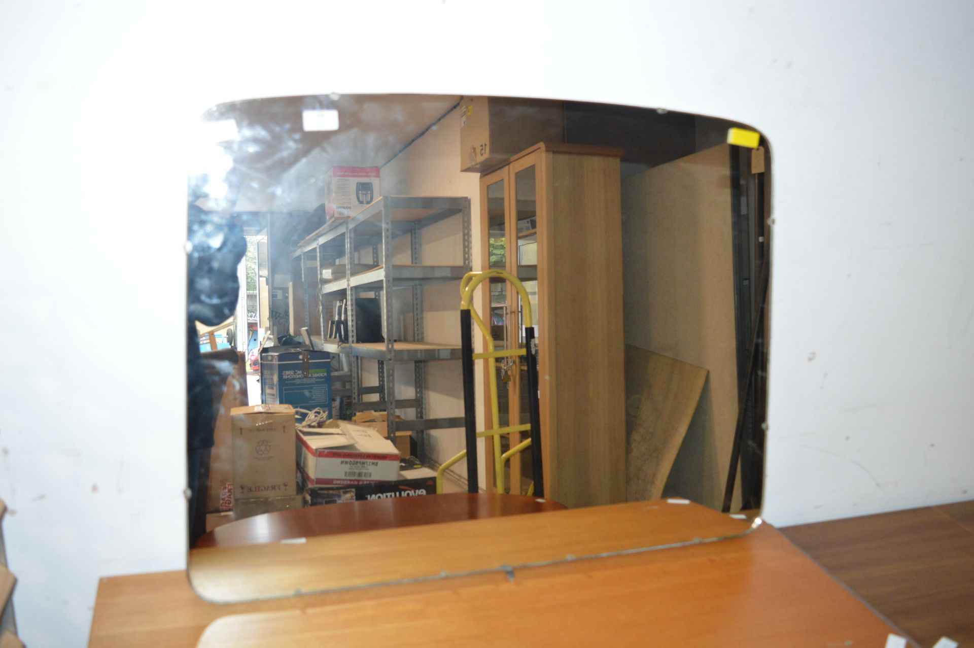 Large Frameless Mirror