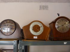 Three Vintage Westminster Chimes Mantel Clocks