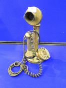 Vintage Brass Phone