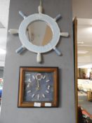 Nautical Mirror and a Nautical Clock
