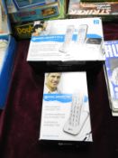 Two Geemarc Cordless Telephones