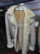 Tan Sheepskin Coat