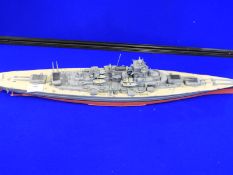 Model of a Warship