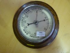 Large Vintage Barometer