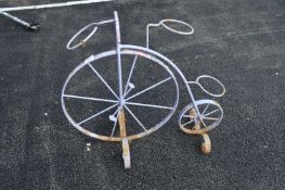 Plant Stand in the Form of a Penny-farthing