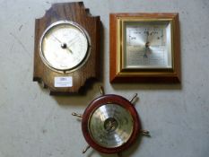 Three Barometers