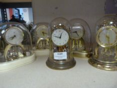 Five Plastic Dome Clocks