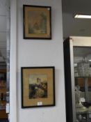 Two Framed Pictures