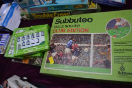 Subbuteo Game plus Boxes of Extra Players