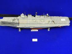 Scale Model of Aircraft Carrier "HMS Illustrious"