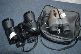 Miranda 10x50, and Tasco Super Zoom Binoculars
