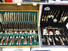 Two Boxed Canteens of Cutlery by Butler of Sheffie