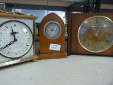 Three Assorted Clocks