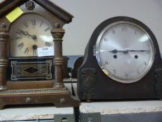 Two Vintage Mantel Clocks