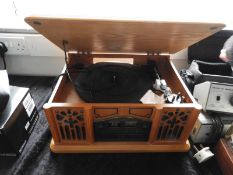 Vintage Style Record Player