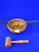 Gavel and a Sound Block