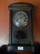 Vintage Oak Cased Mantel Clock