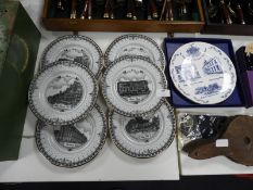 Collection of Decorative Plates, Queens Jubilee St