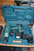 Marksman 24v Cordless Drill with Two Batteries and