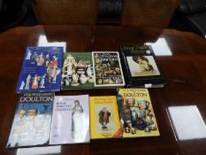 Eight Royal Doulton Reference Books