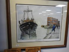 Large Picture "Home Again" - Ship in St. Andrews D