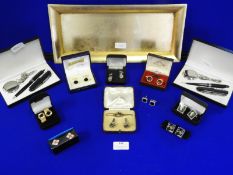 Boxed Cufflinks and Pen Gift Sets