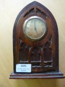 Small Vintage Gothic Style Mantel Clock