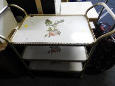 Vintage Three Tier Tea Trolley