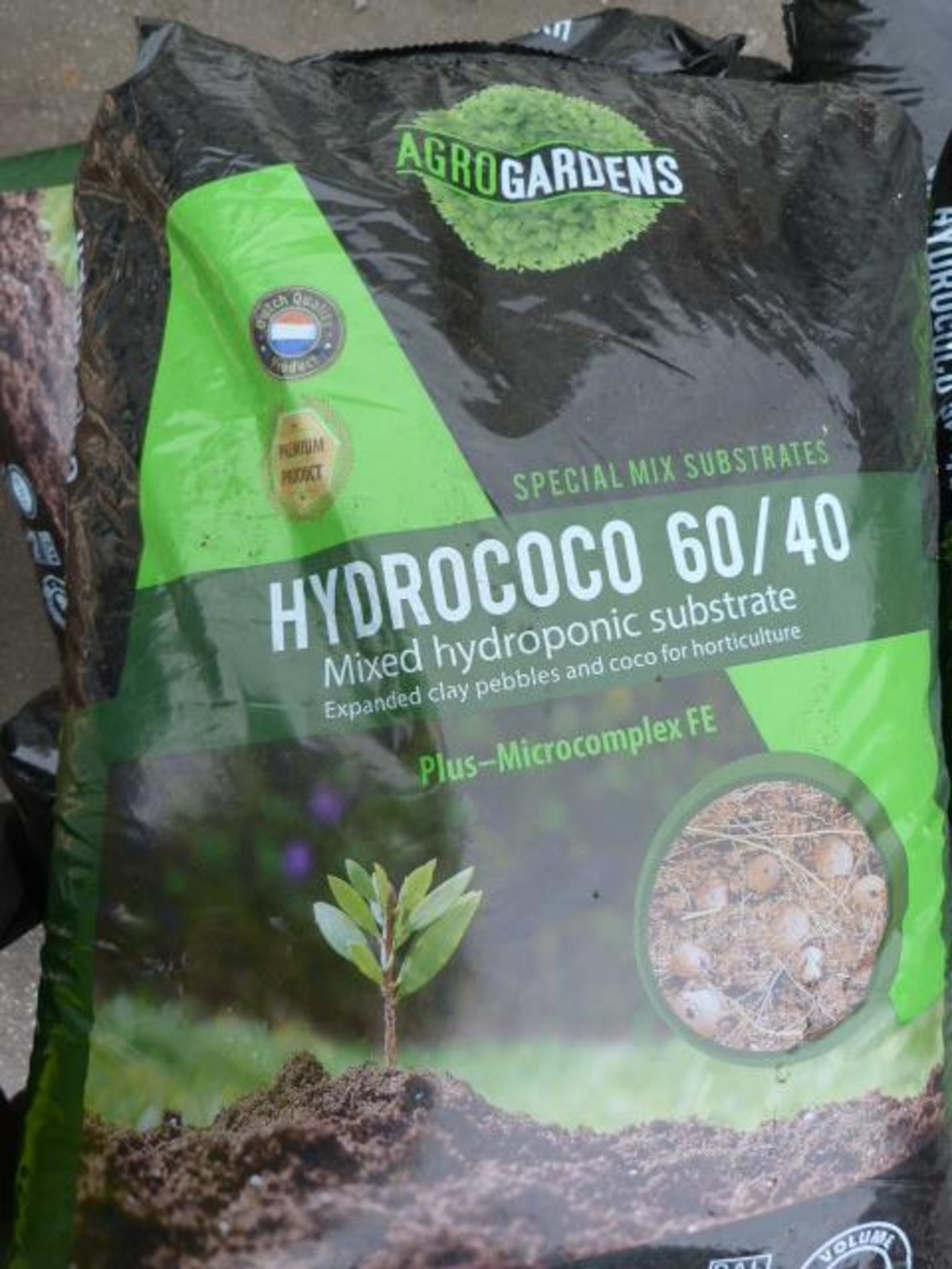 50L Bag of Hydrococo 60/40 Mix Hydroponic Substrates