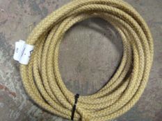 11.5m Length of Wire Covered with Rope