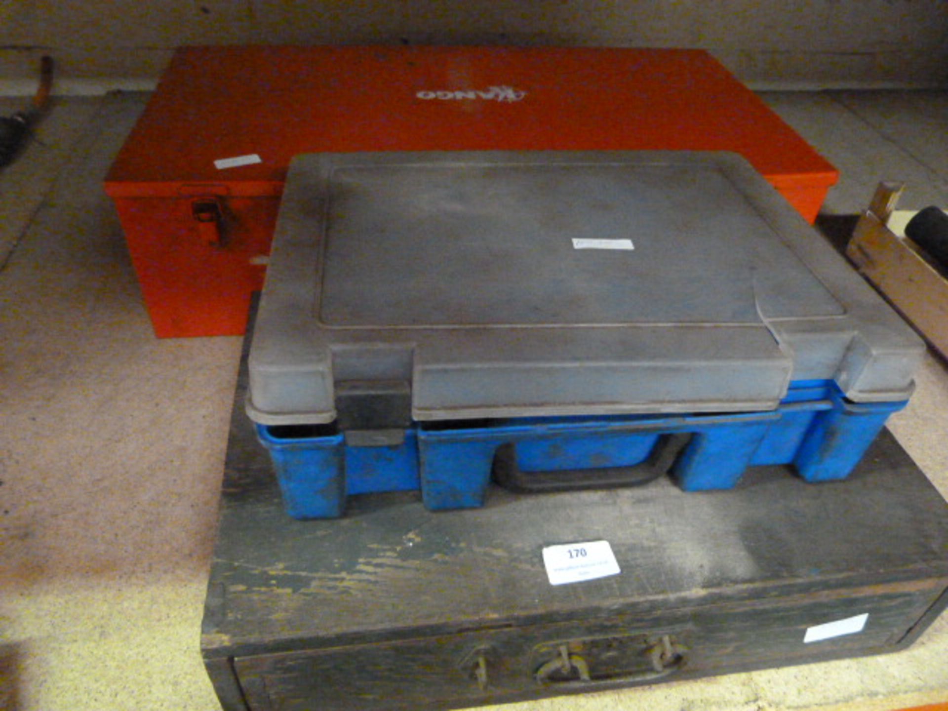 *Kango Box and Two Other Toolboxes (all empty)