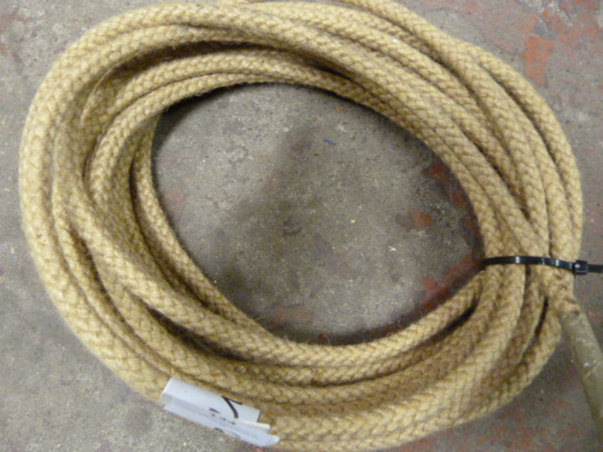 12m Length of Wire Covered with Rope