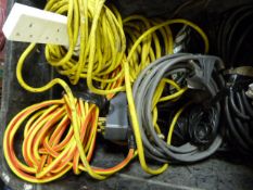 Box Containing Assorted Extension Cables, Gas Regu