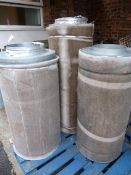 x3 Large Canister Hydroponic Carbon Filters