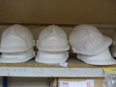 6 White Hardhats