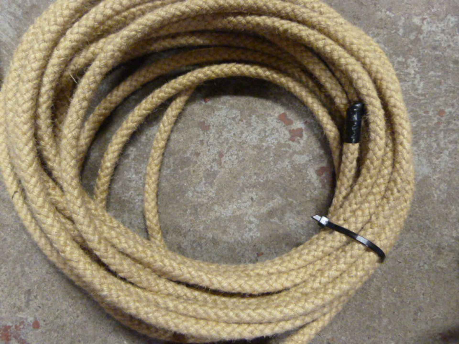 11.5m Length of Wire Covered with Rope