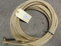 8m Length of Wire Covered with Rope