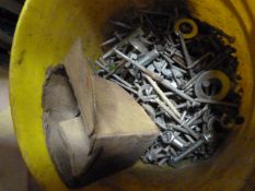 *Tub of Assorted Nails, Washers, Bolts, etc.