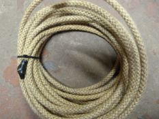 10.5m Length of Wire Covered with Rope