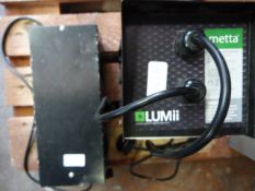 x2 Lumii Black Horticultural Hydroponics Lighting Ballasts