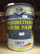 20L of Floormaster Polyurethane Floor Paint (grey)