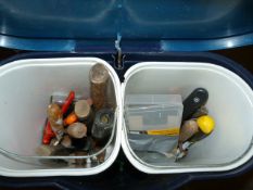 Pedal Bin Containing Assorted Hand Tools etc.