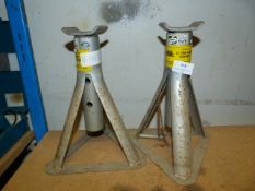 Pair of 1.5 ton Axel Stands