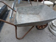 Galvanised Garden Barrow