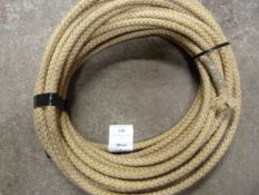 12.5m Length of Wire Covered with Rope