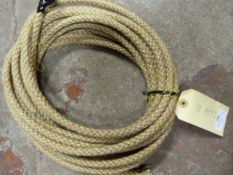 11m Length of Wire Covered with Rope