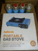 Portable Gas Stove with Four Canister
